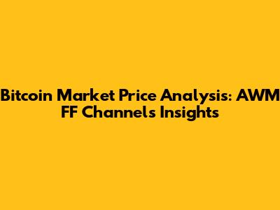 Bitcoin Market Price Analysis: AWM FF Channel's Insights