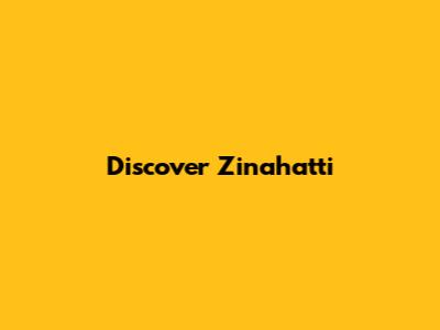 Discover Zinahatti