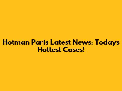 Hotman Paris Latest News: Today's Hottest Cases!