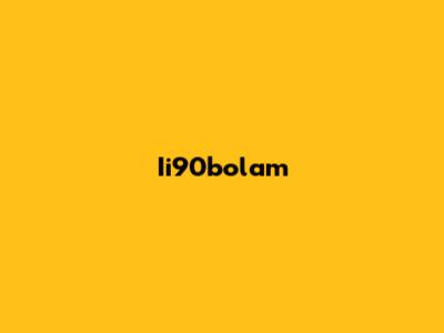 Ii90bolam
