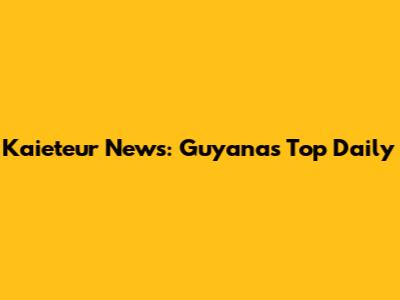 Kaieteur News: Guyana's Top Daily