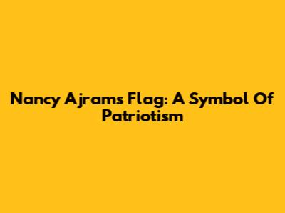 Nancy Ajram's Flag: A Symbol Of Patriotism