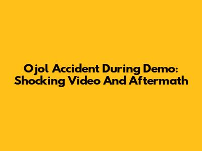 Ojol Accident During Demo: Shocking Video And Aftermath