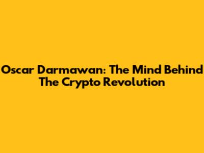 Oscar Darmawan: The Mind Behind The Crypto Revolution