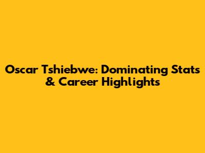 Oscar Tshiebwe: Dominating Stats & Career Highlights