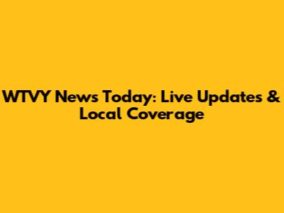 WTVY News Today: Live Updates & Local Coverage